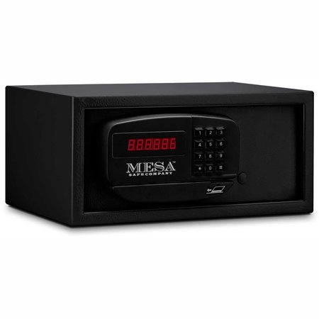MESA SAFE Hotel & Residential Electronic Security Keyed Differently15inWx10inDx7inH MH101E-BLK